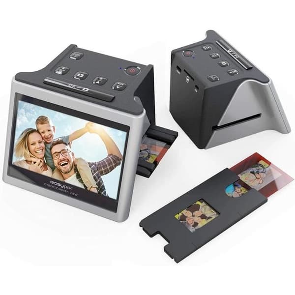 Easypix Cyberscanner View-filmskanner - svart - 14MP - Enkel bild- och filmskanning