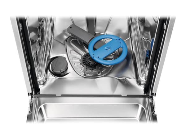 Electrolux ESS42200SW - Oppvaskmaskin - innebygd - bredde: 44.6 cm - dybde: 57.5 cm - høyde: 81.8 cm - hvit