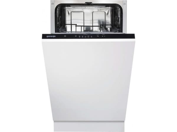 Gorenje GV520E15 - Oppvaskmaskin - innebygd - Nisje - bredde: 45 cm - dybde: 56 cm - høyde: 82 cm - svart