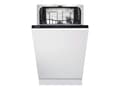 Miniatyrbilde 1 av 5: Gorenje GV520E15 - Oppvaskmaskin - innebygd - Nisje - bredde: 45 cm - dybde: 56 cm - høyde: 82 cm - svart