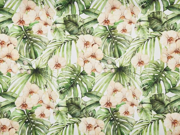 Sæt med 2 udskiftningsbetræk til solsenge med blomstermønster polyester slynge hængekøje
