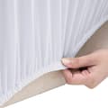 Miniatyrbilde 3 av 7: vidaXL Sofaovertrekk polyester hvit