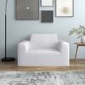Miniatyrbilde 7 av 7: vidaXL Sofaovertrekk polyester hvit