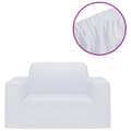Miniatyrbilde 1 av 7: vidaXL Sofaovertrekk polyester hvit