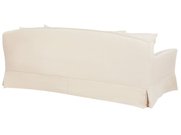 Sofatrekk Beige Polyester 3-seter Rektangulært Slitesterkt Klassisk design Stueinnredning Trekk til sofa