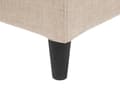 Miniatyrbilde 8 av 9: Sengerammetrekk Beige Stoff til seng 180 x 200 cm Avtagbart Vaskbar