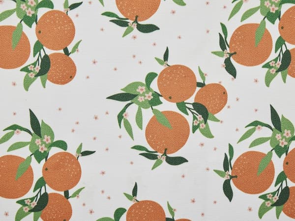 Sett med 2 Utskiftbare trekk til Solsenger Ekstra trekk Appelsin Polyester