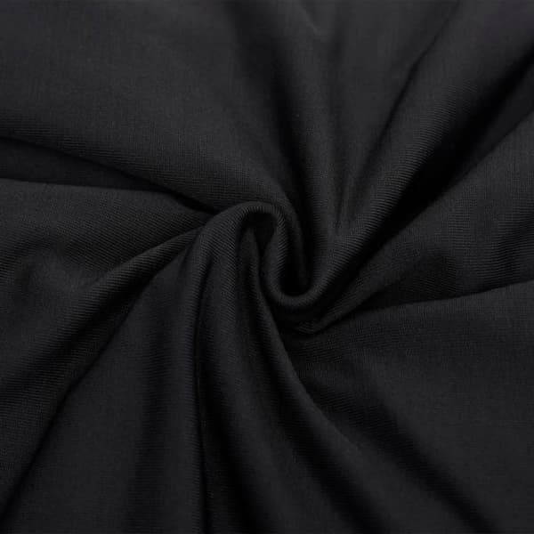 vidaXL elastisk sofabetræk polyesterjersey sort