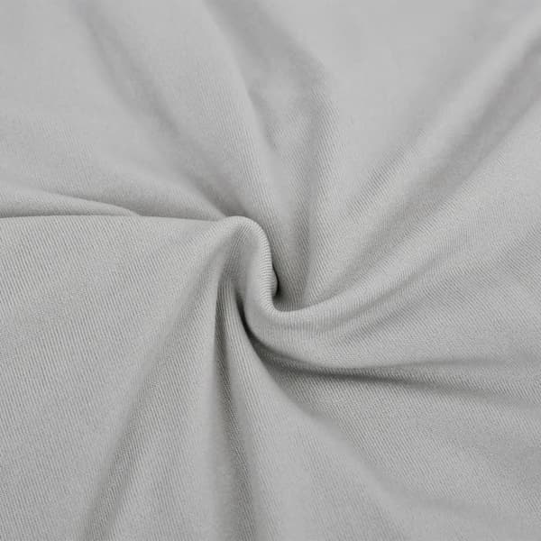 vidaXL 3-seters sofaovertrekk polyester grå