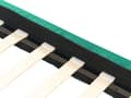 Miniatyrbilde 8 av 11: Trekk til sengeramme Mørkegrønn Fløyel 90 x 200 cm Avtakbart Vaskbart Minimalistisk design Enkeltseng Soverom