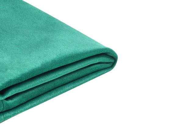 Trekk til sengeramme Mørkegrønn Fløyel 90 x 200 cm Avtakbart Vaskbart Minimalistisk design Enkeltseng Soverom