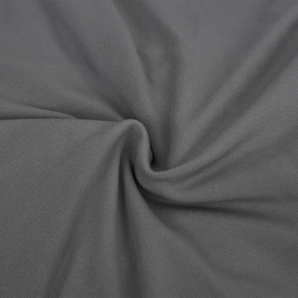 vidaXL Sofföverdrag 2-sits med stretch antracit polyesterjersey -  Möbelöverdrag