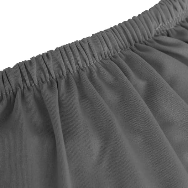 Møbelovertræk - Living elastisk sofabetræk polyesterjersey antracitgrå