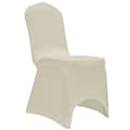 Pikkukuva 4 / 9: Suojapäälliset - Living Tuolinpäällinen venyvä kerma 12 kpl