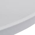 Pikkukuva 5 / 6: Suojapäälliset - Seisovan Pöydän Päällyste Ø 80 cm Valkoinen Stretch 2 kpl