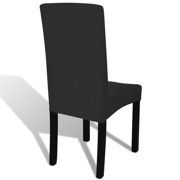Stolsöverdrag rak modell stretch 6 st svart - Stolsöverdrag - Stolöverdrag - Home & Living