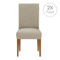 Miniatyrbilde 7 av 7: Stol deksel Eysa TROYA Lysebrun 50 x 55 x 50 cm 2 enheter