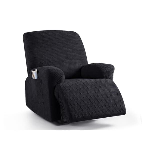 INF Stretch Sofa Recliner Cover, myk polyester enseter sofatrekk