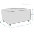 Miniatyrbillede 3 af 8: INF Sofa Fodskammel Cover, Taburet Cover Støvbeskyttelses Cover 0