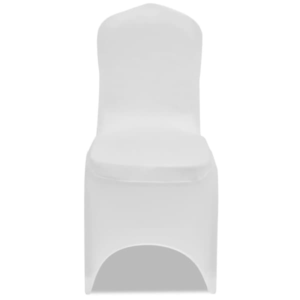 Stolsöverdrag stretch 50 st vit