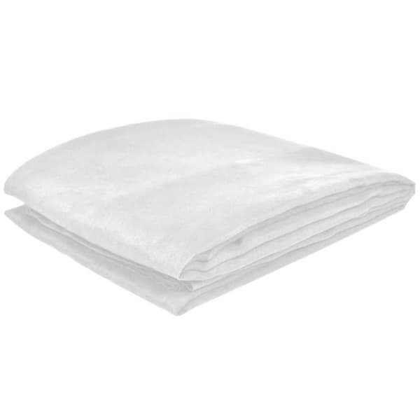 Sofföverdrag i micromocka 270 x 350 cm gräddvit