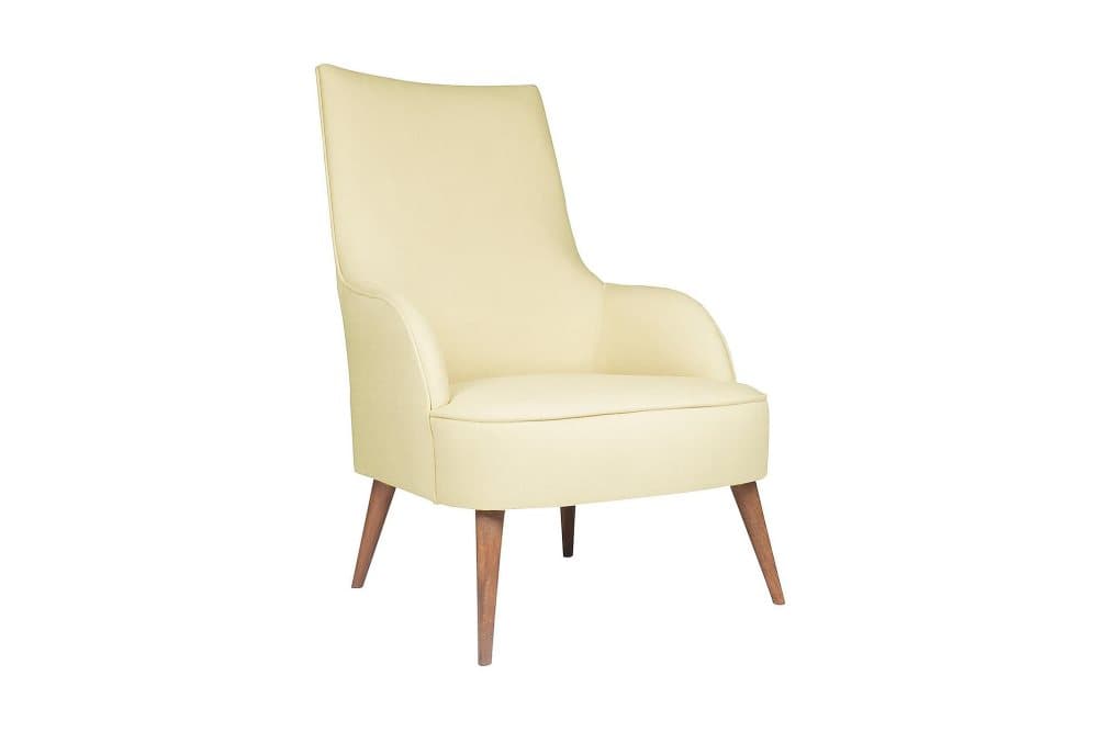 KRECEK Fåtölj med Armstöd Beige