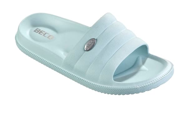 Slippers for ladies BECO 90606 888 size 37 petrol/aqua