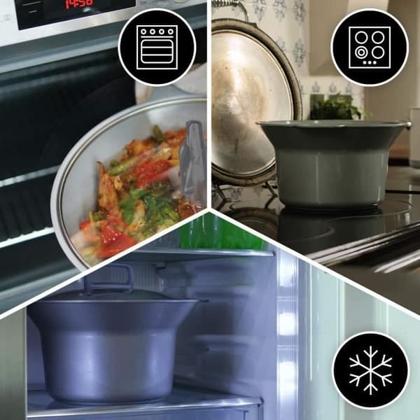 CROCK-POT CSC026X DuraCeramic Digital 5L slowcooker - Non-stick - Sautéfunktion - Timer