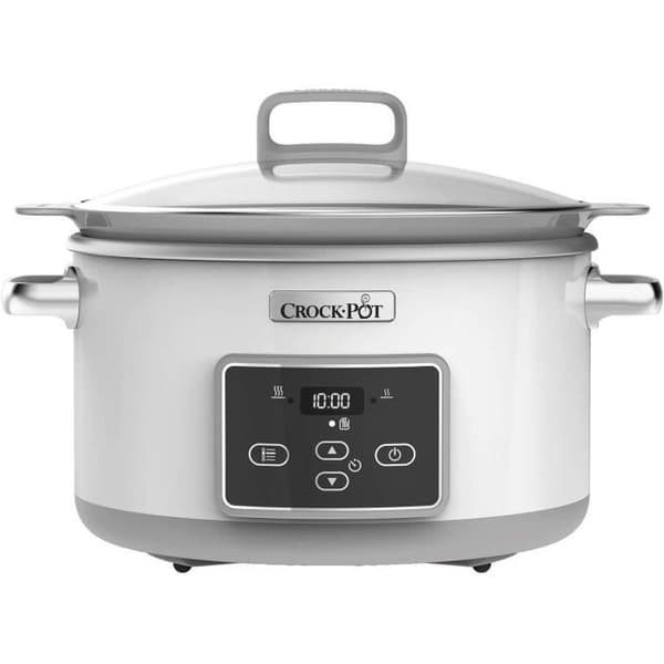 CROCK-POT CSC026X DuraCeramic Digital 5L slowcooker - Non-stick - Sautéfunktion - Timer