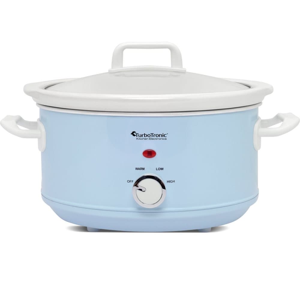 TurboTronic SC3P Slow Cooker - Steamer - 3.5 Liter - blå