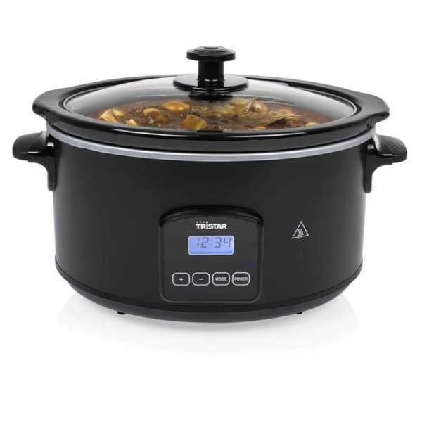 Tristar Slow Cooker 210 W 4,5 L Svart