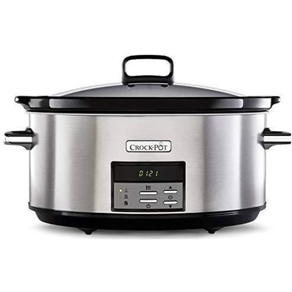 Digital slow cooker - CROCK-POT - 7,5 l - Ugnskompatibel - Rostfritt stål - Diskmaskin