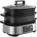 Miniatyrbild 4 av 6: Slow cooker och multifunktionsgrill - SENCOR - SPR 6300BK - 6 L - Svart