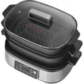 Miniatyrbild 5 av 6: Slow cooker och multifunktionsgrill - SENCOR - SPR 6300BK - 6 L - Svart