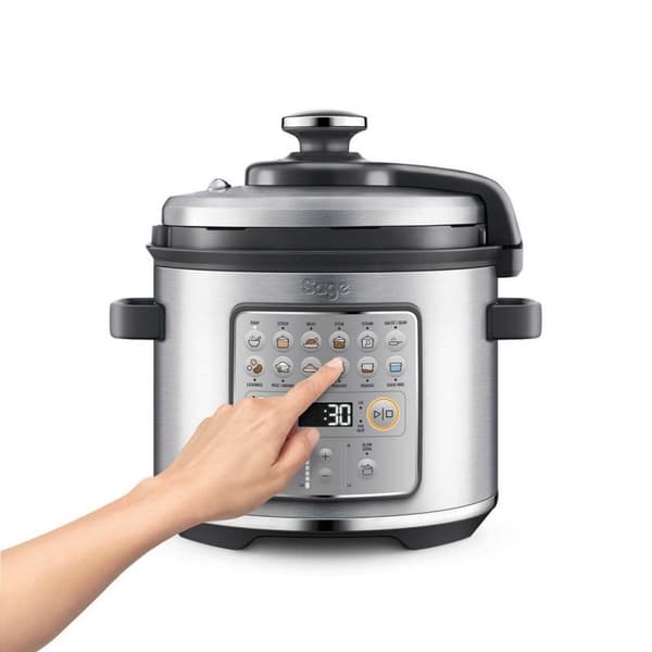 Sage the Fast Slow GO 6 L Ruostumaton teräs 1100 W