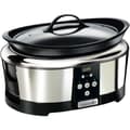 Miniatyrbild 1 av 6: Programmerbar elektrisk slowcooker CROCK-POT SCCPBPP605050 - 5,7L - Digital timer - Rostfritt stål
