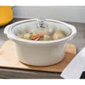 Miniatyrbild 3 av 6: Retro Slow Cooker 3,5L löstagbar keramisk panna, vintage SWAN SF17021CNEU 200W Cream 55221