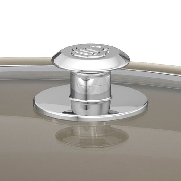Retro Slow Cooker 6,5L avtagbar keramisk panna, vintage SWAN SF17031GRNEU 320W Grå 53708