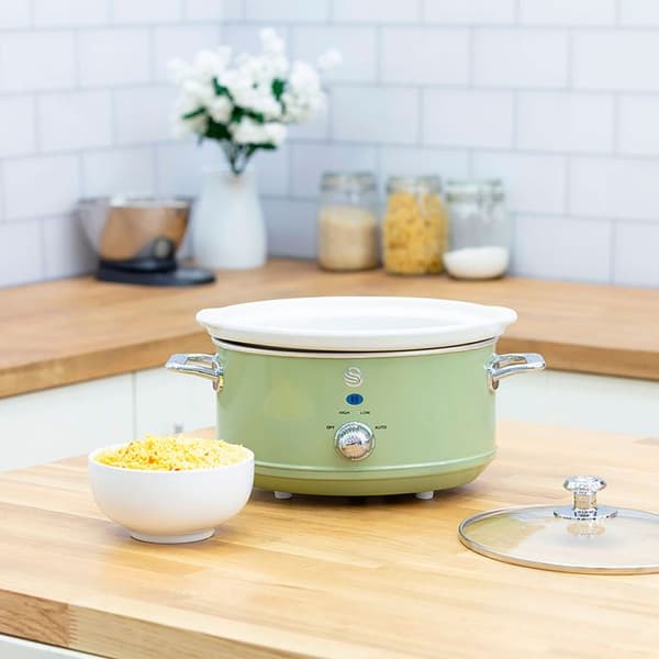 Mijoteuse - SVAN - SF17021GNEU - 3,5L - Non-stick keramik - Vintage Grön 200W