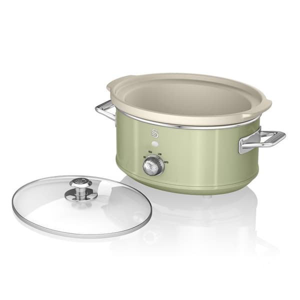 Mijoteuse - SVAN - SF17021GNEU - 3,5L - Non-stick keramik - Vintage Grön 200W