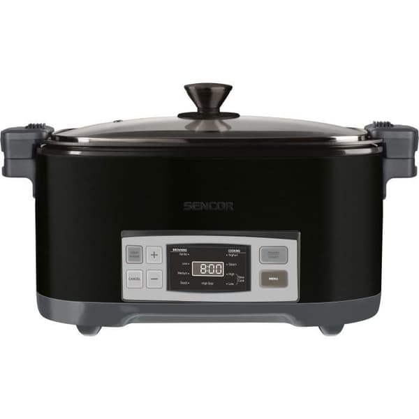 Slow cooker - SENCOR - SPR-5508BK - 1350 W - 6 L - Svart