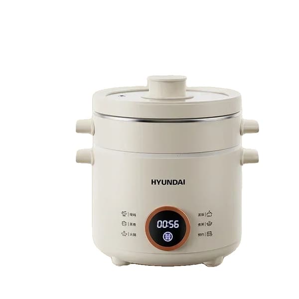 Riisihaudutin, 2,0 L kapasiteetti, keraaminen astia, 700 W teho,BEIGE, EU