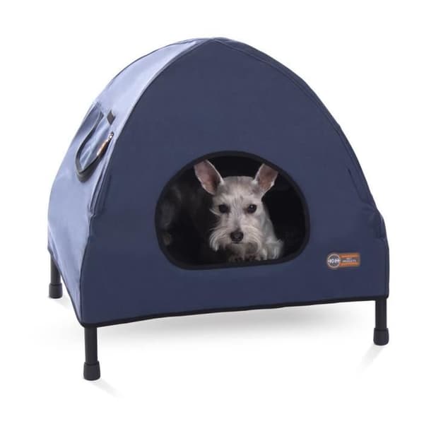 K &amp; H K&amp;H Husdjur, Upphöjd Och Kylande Lit för Katter Och Hundar, Liten för Hund Storlek S - 100213617