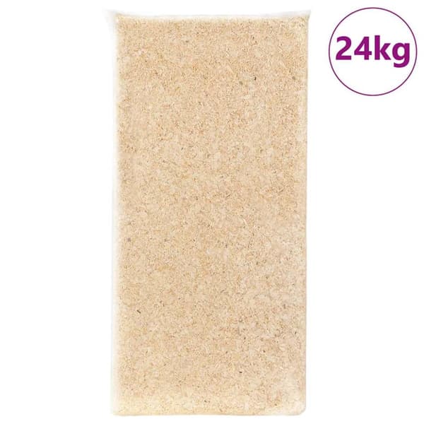 Träspån för djursängkläder barrträ 24 kg