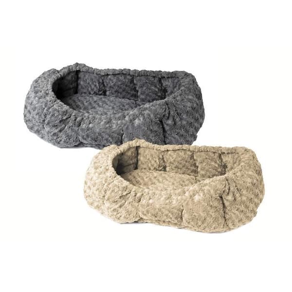 FLAMINGO Pet Bed Cudly Dog Cover Grå 80/90 cm - 514572