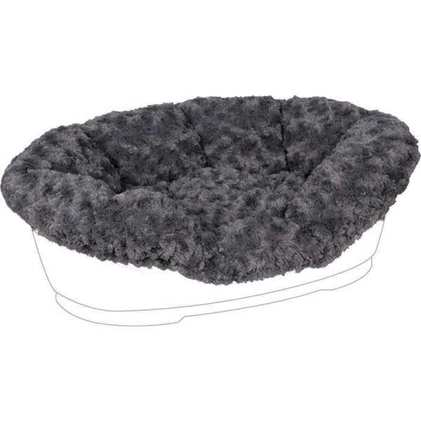 FLAMINGO Pet Bed Cudly Dog Cover Grå 80/90 cm - 514572