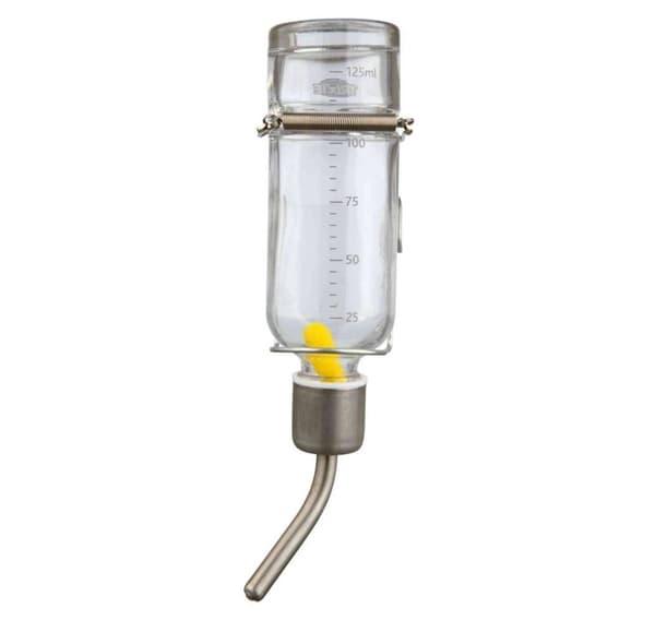 Vandflaske, glas, 125 ml