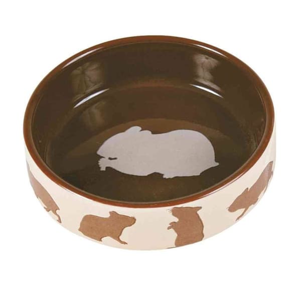 Keramisk skål med motiv, hamster, 80 ml/ø 8 cm