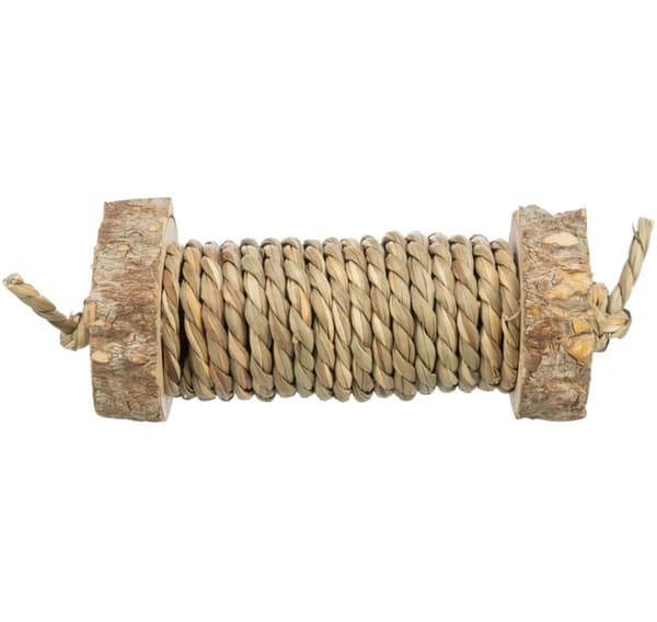 Lekrulle med sjögräs, trä, ø 5 × 18 cm