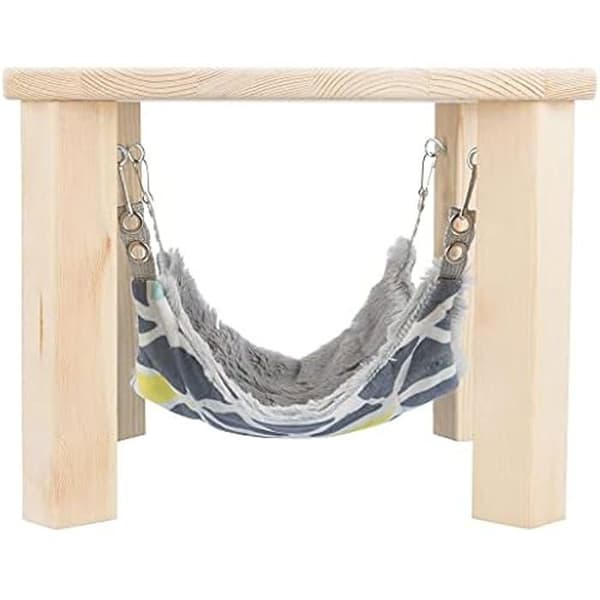 Hammock - TRIXIE - Sunny - Avtagbar - Handtvätt - Trä och mjuk plysch